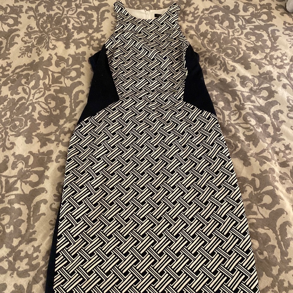 Banana republic size 0 geometric work dress